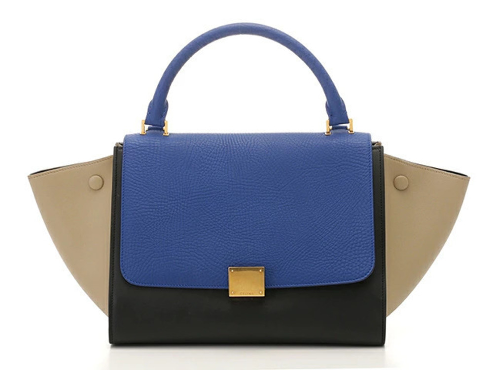 Celine Bag Trapeze Handbag Calfskin